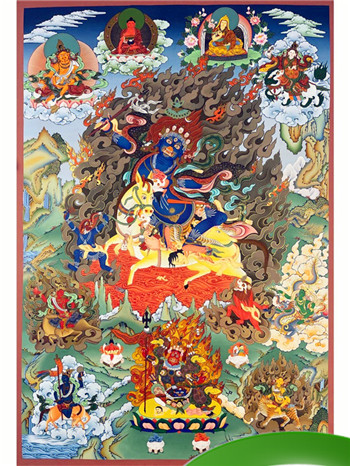 吉祥天母是谁的化身 吉祥天母的寓意和象征插图1